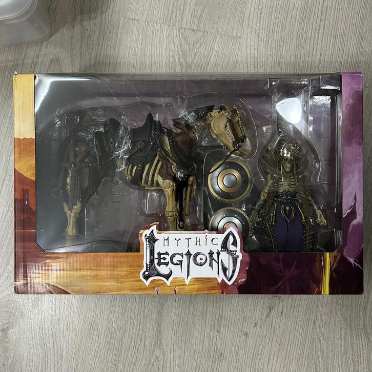 Mythic Legions - Necronominus & Conabus 2-pack, Kinderen en Baby's, Speelgoed | Actiefiguren, Nieuw, Ophalen of Verzenden