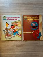 4 Sesamstraat verhalen met  Bert, Ernie en Grover samen 4,-, Boeken, Ophalen, Gelezen, 3 tot 4 jaar
