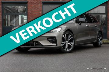 Volvo V60 2.0 B3 R-Design PANO|HUD|360CAM|H/K|TREKHAAK beschikbaar voor biedingen