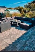Grote loungeset, Tuin en Terras, Tuinsets en Loungesets, Ophalen, Gebruikt, Wicker