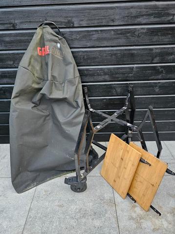 Grill Guru L onderstel, planken en hoes beschikbaar voor biedingen