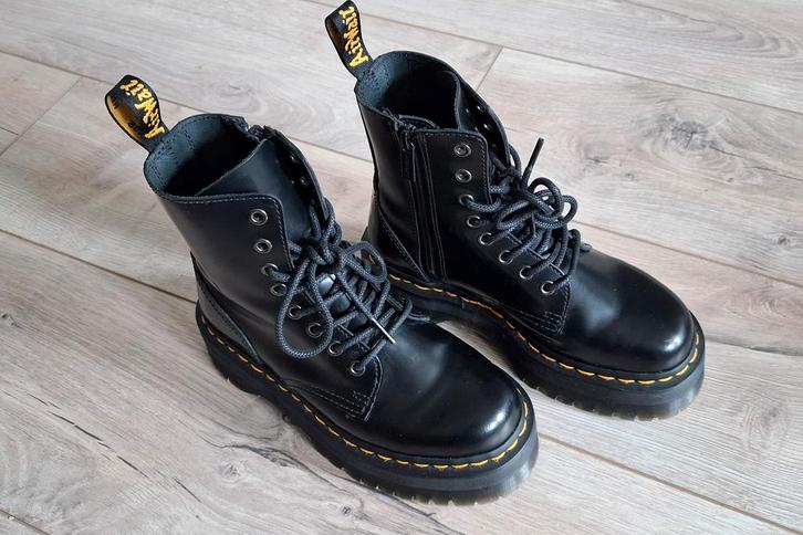 Dr Martens Jadon veterboots zwart maat 36 als NIEUW!, Kleding | Dames, Schoenen, Zo goed als nieuw, Lage of Enkellaarzen, Zwart
