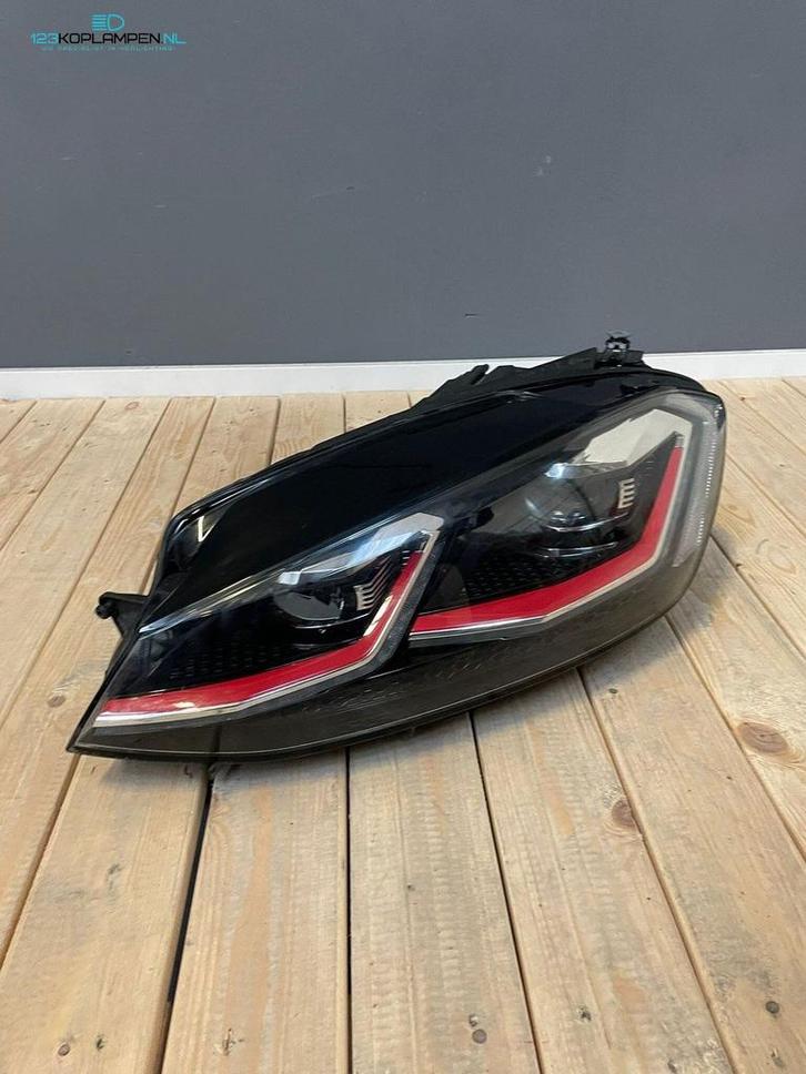 VW Volkswagen Golf 7.5 GTI facelift Full LED koplamp links, Auto-onderdelen, Verlichting, Volkswagen, Gebruikt, Herkomst onderdeel bekend