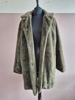 Carnavals bontjas effen Groen, maat L, Carnaval jas Groen, Maat 52/54 (L), Ophalen of Verzenden, Zo goed als nieuw, Kleding