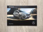 Brochure Mercedes B Klasse W246 06-2016, Boeken, Verzenden, Gelezen, Mercedes