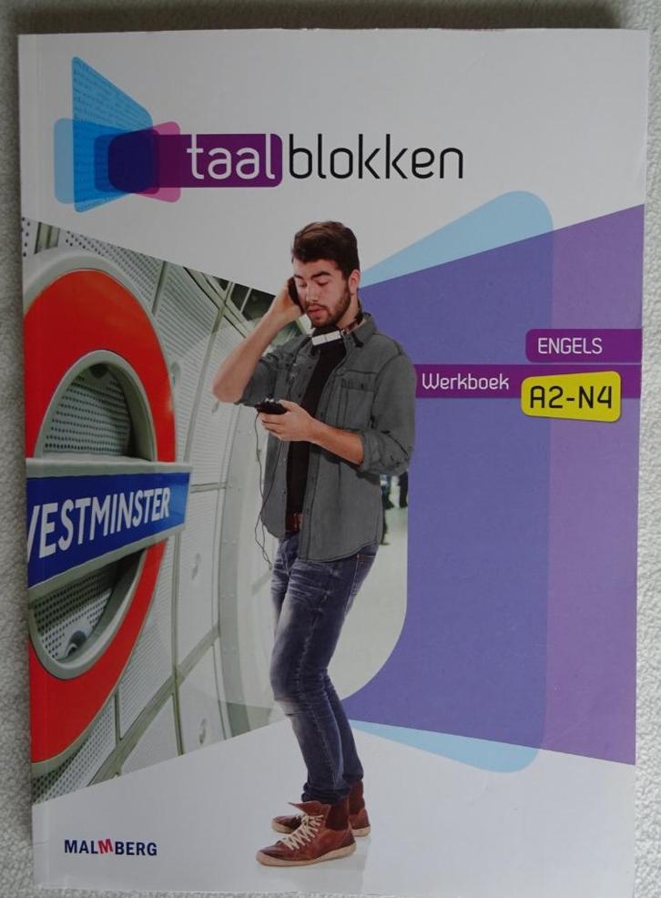 Taalblokken Werkboek Engels A2-N4 ISBN 9789034597199, Boeken, Schoolboeken, Zo goed als nieuw, Engels, Overige niveaus, Ophalen of Verzenden