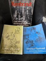 3 BoekenRembrandt: alle etsen, drawings of Rembrandt vol.1+2, Gary Schwartz, Schilder- en Tekenkunst, Ophalen, Gelezen