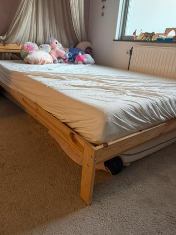 Neiden bedframe grenen ikea - afbeelding 1