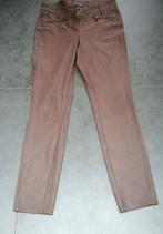 Gave Cambio leer look stretch broek bruin maat 34, Cambio, Bruin, Ophalen of Verzenden, Zo goed als nieuw