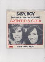 7" Single Greenfield & Cook - Easy, boy (and we all prayed t, Pop, Ophalen of Verzenden, Zo goed als nieuw