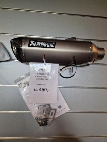 AKRAPOVIC Honda Forza 2018-2020 Slip On S-H3S05-HRSS beschikbaar voor biedingen
