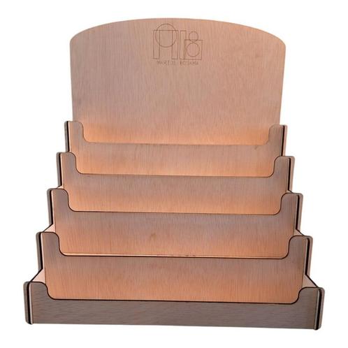 Kaarten display 5 laags hout / kaartenrek, Hobby en Vrije tijd, Kaarten | Zelf maken, Nieuw, Overige typen, Overige thema's, Ophalen of Verzenden