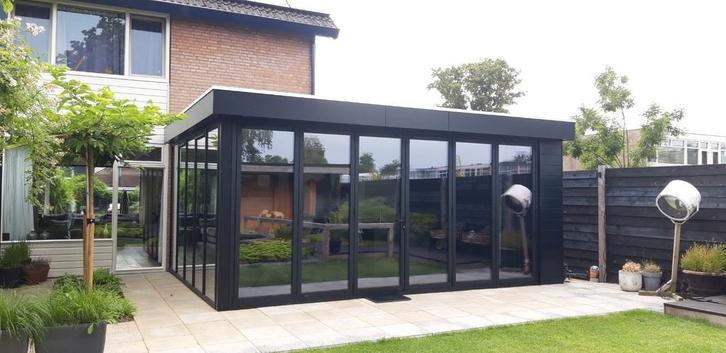 Hefschuifpuien vouwand steellook ferroline aluminium kunst, Doe-het-zelf en Verbouw, Kozijnen en Schuifpuien, Nieuw, Aluminium