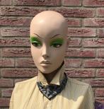 Stropdas grijs - vintage - strik, Ophalen of Verzenden, Zo goed als nieuw, Grijs, Met patroon