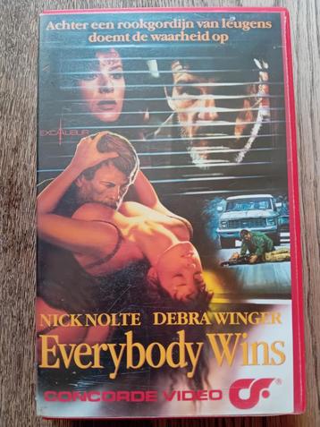 Everybody Wins - VHS - Nick Nolte, Debra Winger beschikbaar voor biedingen