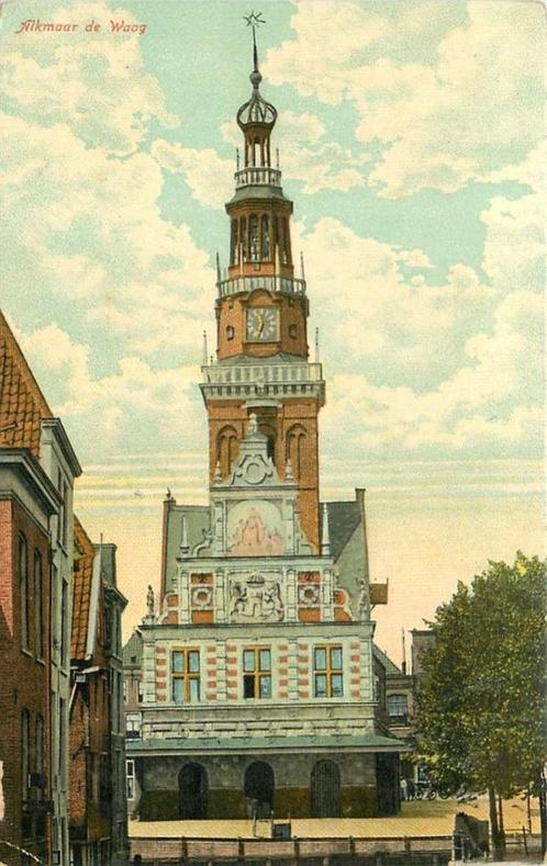 (386-262-019) Alkmaar De Waag, Verzamelen, Ansichtkaarten | Nederland, Noord-Holland, Verzenden