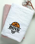 Kerst of Sint tip? Handdoek basketbal met naam, The River House, Info@theriverhouse.nl, Nieuw, Ophalen of Verzenden