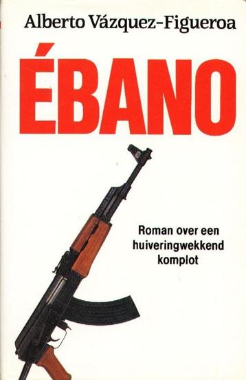 Ébano - Alberto Vázquez-Figuero  Roman over een huiveringwek beschikbaar voor biedingen