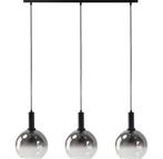 Kwantum Hanglamp - Glas Dof - Bieden!, Huis en Inrichting, Lampen | Hanglampen, Ophalen, Gebruikt, Glas, Minder dan 50 cm