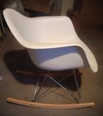 Schommelstoel, Ophalen, Kunststof, Gebruikt, Wit