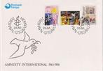 Foroyar 1986 Sa174 Amnesty International Vredesduif, Postzegels en Munten, Ophalen of Verzenden, Onbeschreven, Europa