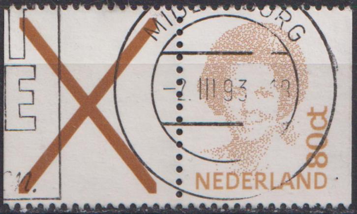 Postzegelboekje kombinatie No. C 325  O. ADV. no.100 B., Postzegels en Munten, Postzegels | Nederland, Gestempeld, Na 1940, Verzenden