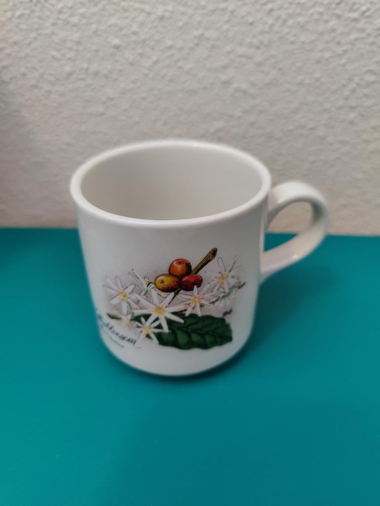 Koffiemok van Villeroy en Boch,  gemaakt voor Douwe Egberts, Verzenden, Zo goed als nieuw, Overige stijlen, Kop(pen) en/of Schotel(s)