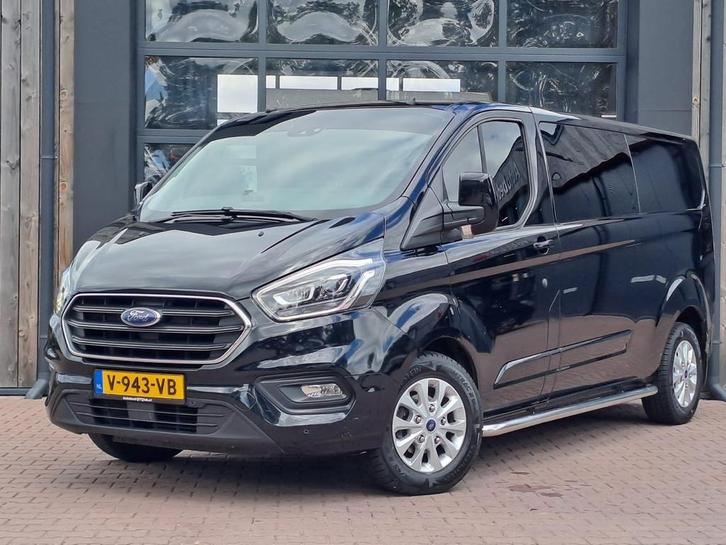 Ford Transit Custom 300 2.0 TDCI L2H1 Limited | Automaat | T, Auto's, Bestelauto's, Bedrijf, Te koop, ABS, Achteruitrijcamera