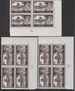 Engeland Cylinderblokken 3x, Verzenden, Postfris