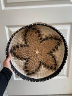 Rotan dienblad, Ophalen of Verzenden, Zo goed als nieuw, Rond, Riet