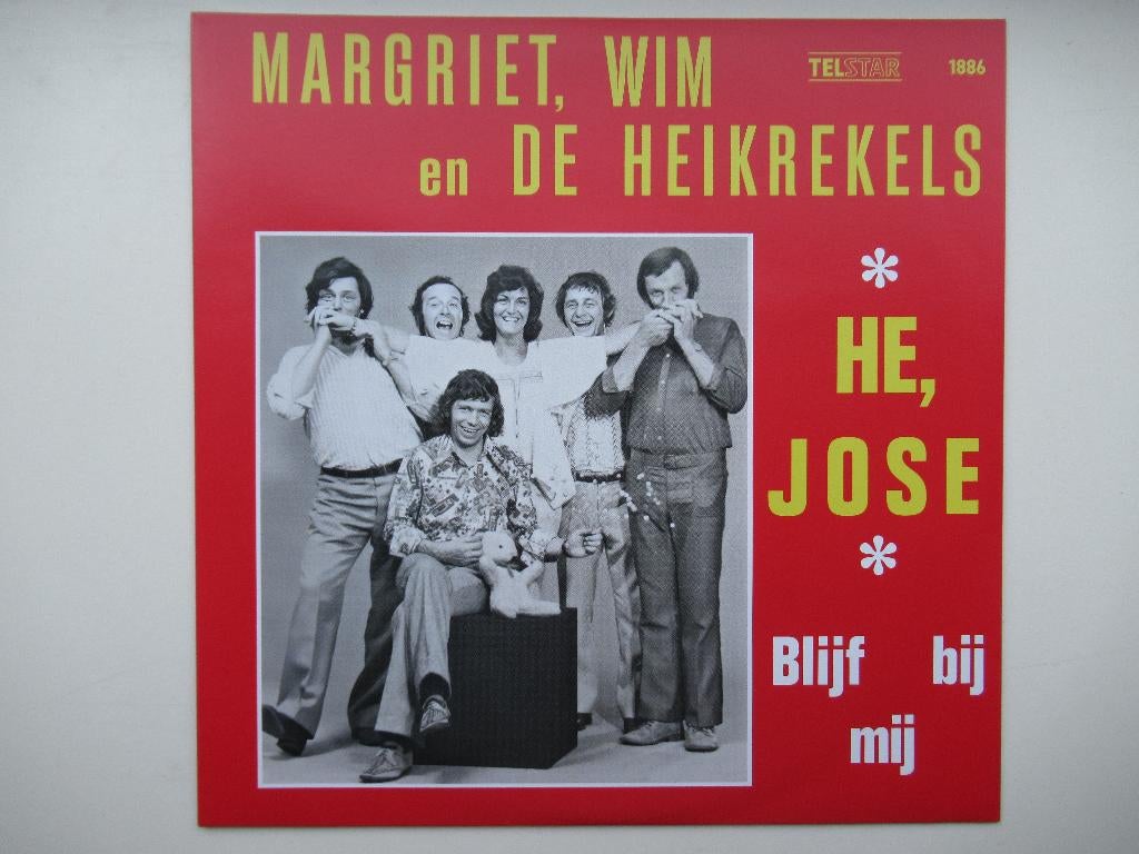 MARGRIET, WIM EN DE HEIKREKELS # HÉ JOSÉ /BLIJF BIJ MIJ., Ophalen of Verzenden, Nieuw in verpakking, Overige formaten, Levenslied of Smartlap