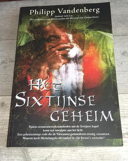 Boek van PHILLIP VANDENBERG: Het Sixtijnse Geheim, Boeken, Avontuur en Actie, Zo goed als nieuw, Verzenden