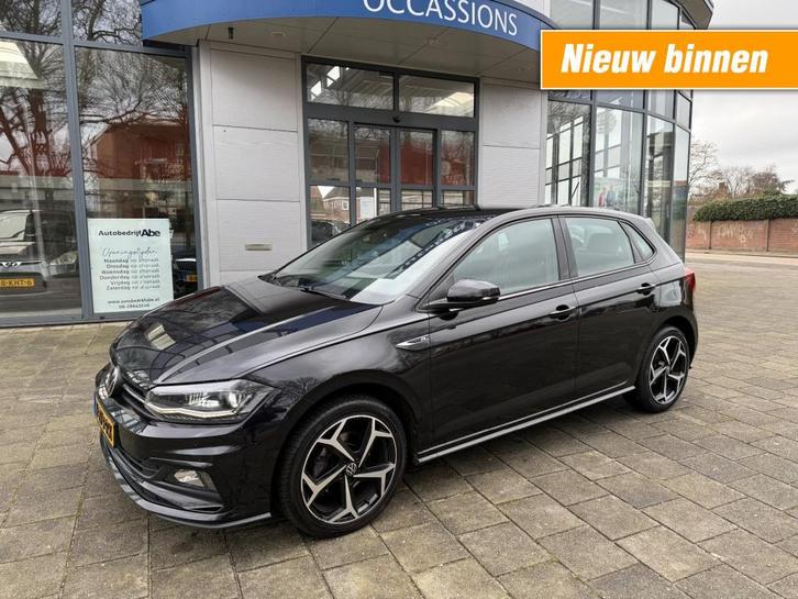 Volkswagen POLO 1.0 TSI HIGHL R-LINE-LMV-ECC-PDC-NAVI-VIRTUA, Auto's, Volkswagen, Bedrijf, Polo, ABS, Airbags, Alarm, Apple Carplay