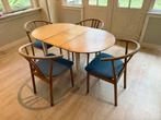 Deens Design Eetkamerset - Tafel & 4 Stoelen, Ophalen