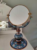 Uitzonderlijke antieke oude Chinese cloisonne spiegel, Ophalen of Verzenden, Rechthoekig