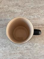 Le creuset mok zwart, Ophalen of Verzenden, Zo goed als nieuw, Overige stijlen, Kop(pen) en/of Schotel(s)