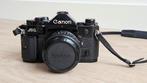 Canon A-1 (2019 onderhoudsbeurt gehad) - complete set, Audio, Tv en Foto, Fotocamera's Digitaal, Canon, Gebruikt, Ophalen of Verzenden