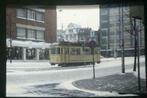 Dia tram H8 werkwagen Haagsche Tramweg Maatschappij HTM, Ophalen of Verzenden, Gebruikt, Tram, Kaart of Prent