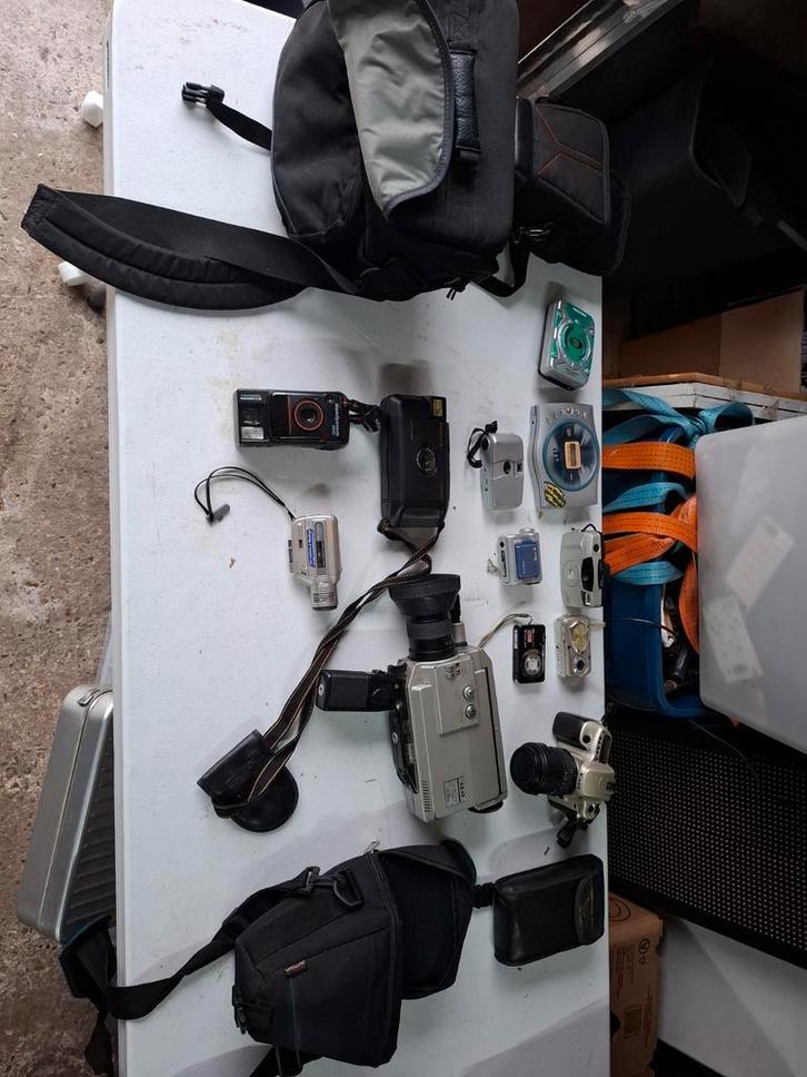 Vintage Camera Collectie - Diverse Merken, Audio, Tv en Foto, Fotocamera's Analoog, Gebruikt, Spiegelreflex, Nikon, Ophalen of Verzenden