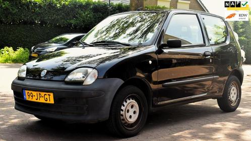 Fiat Seicento 1.1 S 1STE EIGENAAR, GOED ONDERHOUDEN, APK 30, Auto's, Fiat, Particulier, Te koop, Seicento, Radio, Startonderbreker