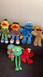 Sesamstraat Handpoppen Set (7 stuks), Kinderen en Baby's, Speelgoed | Knuffels en Pluche, Ophalen of Verzenden, Zo goed als nieuw