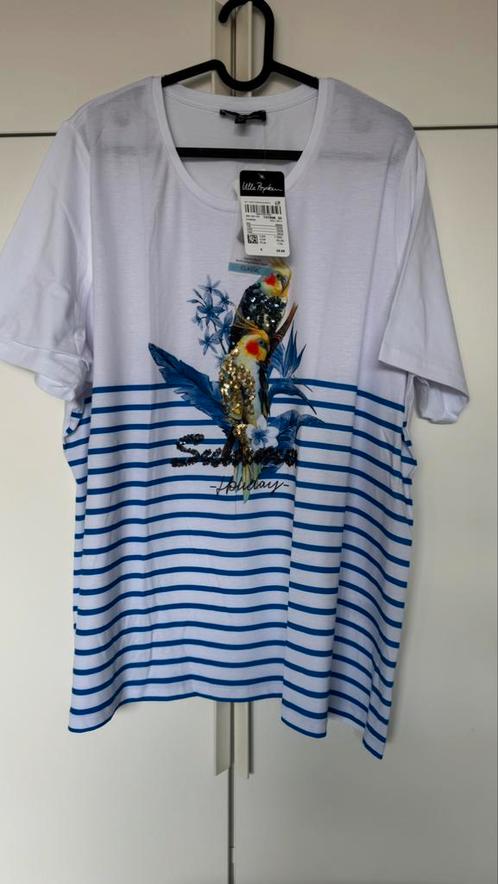 T shirt Ulla Popken maat 50-52 nieuw, Kleding | Dames, Grote Maten, Nieuw, Shirt of Top, Wit, Ophalen of Verzenden