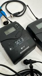 Sennheiser EW-G4 Draadloze Microfoonset Lavalier - ZGAN, Ophalen of Verzenden, Zo goed als nieuw, Zangmicrofoon, Draadloos