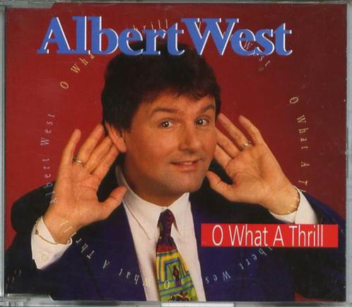 Albert West - O what a thrill, Cd's en Dvd's, Cd Singles, Nieuw in verpakking, Pop, Maxi-single, Ophalen of Verzenden