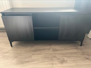 Zwarte tv kast 1.03,5 breed en 50cm hoog