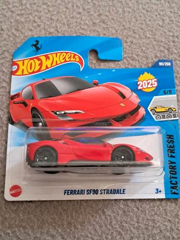 Hot Wheels Ferrari SF90 Stradale nieuw in ongeopende verpakk beschikbaar voor biedingen