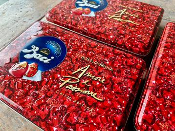 Baci Perugina and Dolce & Gabbana D&G blikken tins 3 stuks beschikbaar voor biedingen