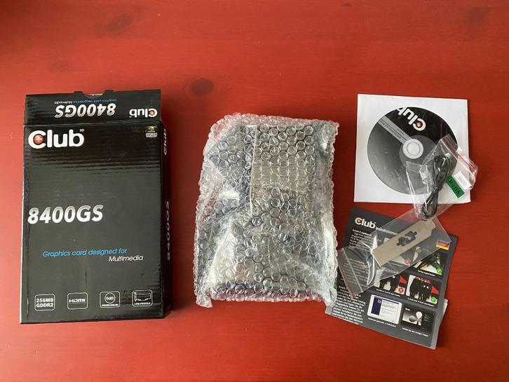 Club 3D Graphic 8400GS, Computers en Software, Videokaarten, Nieuw, Nvidia, PCI-Express 2.0, GDDR2, HDMI, Ophalen of Verzenden