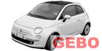 Fiat 500 2007/2015 voorkop bumper motorkap spatborden  plaat, Auto-onderdelen, Carrosserie en Plaatwerk, Voor, Nieuw, Ophalen of Verzenden