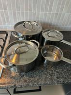 Pannenset Ikea, Ophalen of Verzenden, Zo goed als nieuw, Rvs, Pannenset